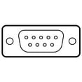 thumbnail image 2 of AMPHENOL - 9 Pin D-Sub DE Socket, Screw Kit, 2 of 2