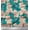 Teal Green, variant on Soimoi Cotton Duck Fabric Leaves & Orchids Floral Print Fabric by The Yard 42 Inch Wide