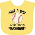 thumbnail image 3 of Inktastic Baseball Fan Quote Boys Sports Ball Boys Baby Bib, 3 of 4