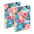 thumbnail image 6 of Roses and Butterflies Floral Spiral Journal Notebook College Ruled Notebook 8.3" x 5.7" A5 Lined Thick Paper Page, 6 of 6