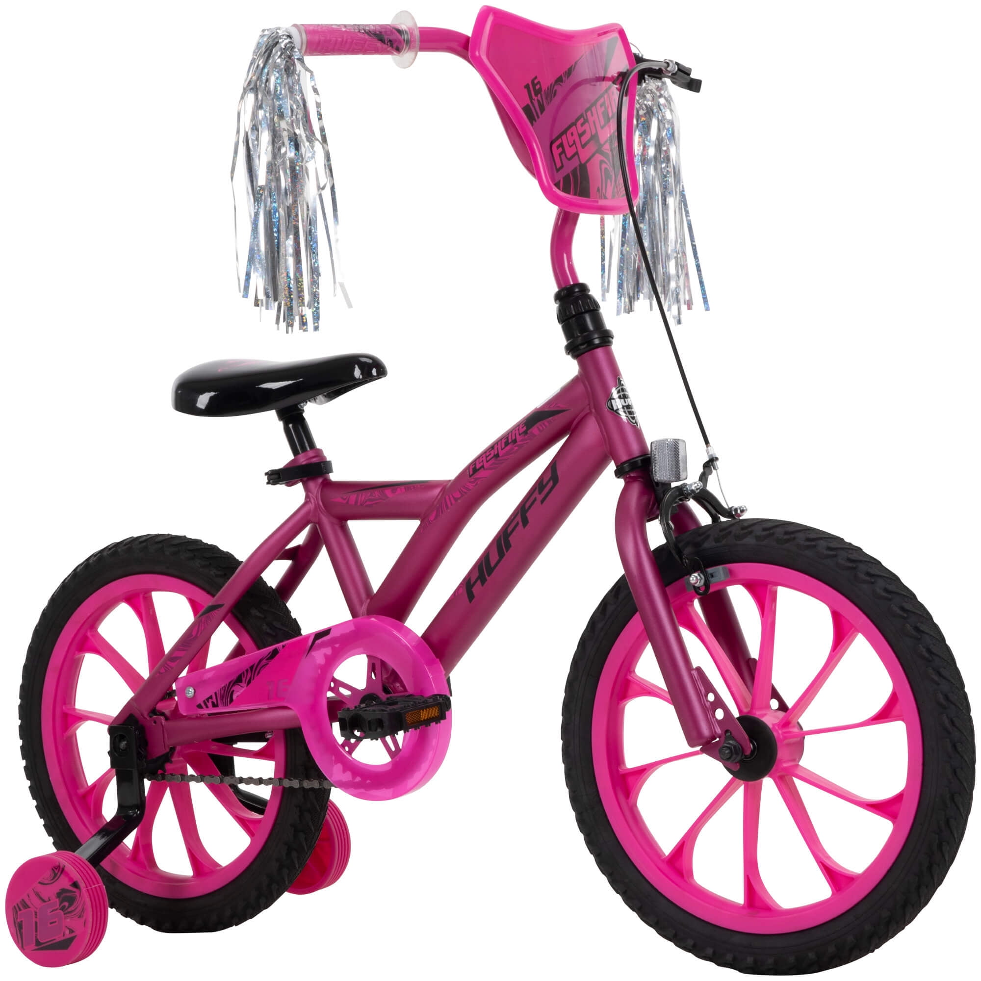 Kent BMX Bicycle 18" Aluminum Frame Girl Kids Bike Training Wheel Pegs New! 