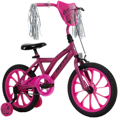 Huffy 16 Flashfire Girls Bike for Kids Purple / Pink