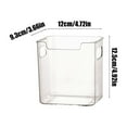 thumbnail image 3 of Hauiodp Clear Plastic Storage Bins, Kitchen Cabinet Door Organizer, Pantry Organizers and Storage, Fridge Organizer Storage Containers Bin for Kitchen, Fridge, Pantry, Laundry, 3 of 6