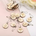 thumbnail image 4 of 1box 18Pcs Knitting Stitch Marker Mushroom Pattern Removable Wood Locking Stitch Markers with Safety Pin for DIY Weaving Crochet Handmade Craft Jewelry Making Charms 2inch Old Lace, 4 of 7