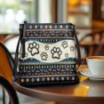 thumbnail image 3 of HELLHERO Animal Paw Prints Fashion Shoulder Bag for Work Travel, Durable Spacious Crossbody Bag Waterproof Handbag, 3 of 7