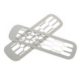 thumbnail image 3 of BOROCO Rejilla De Luz Antiniebla Delantera, 2 Piezas Cubierta De Malla Protectora De Luz Antiniebla Delantera Reemplazo Adhesivo De Acero Inoxidable Para Land Rover Defender L663 2020?2022, 3 of 14