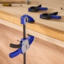 2-Pack 24 Inch Woodworking Bar Clamps – One-Handed Clamp/Spreader 340 lbs Maximum Load