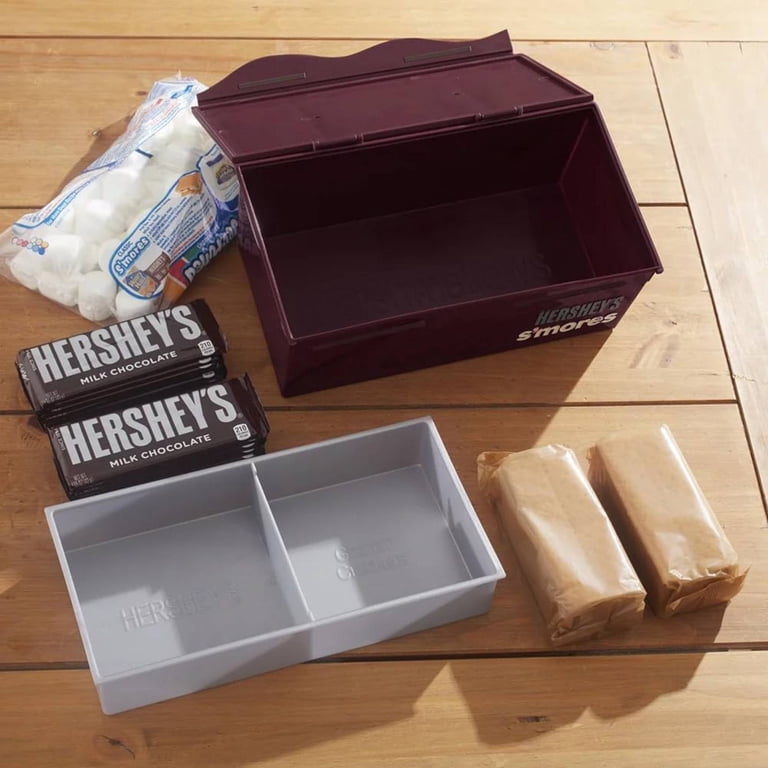 hershey tackle box Hersheys Recipe Tin Storage Box: 0042799228487: The Company: Books these kosher and gluten free protein bars are up to the task Hershey's S'mores Caddy with Tray,