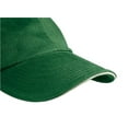 thumbnail image 2 of Adams 00820599097256 CONTRAST HEAVYWT SANDWICH BILL CT102 FOREST GREEN-KHAKI cap, 2 of 4