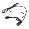 thumbnail image 1 of Lavalier Clip Metal Mono Microphone 3.5mm with Collar Clip for Lound Speaker Computer PC Laptop, 1 of 1