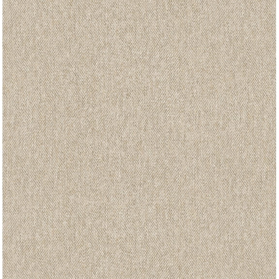 Advantage Herringbone Neutral Tweed Wallpaper