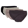 thumbnail image 2 of Felina Womens Cotton Stretch Hipster, 5-pack, 2 of 4