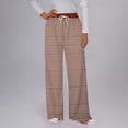 thumbnail image 5 of Felirenzacia Womens Lounge Pants Comfy Pajama Pants Plaid Pajama Bottoms with Pockets Drawstring Pj Bottoms Pants, 5 of 6