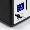 thumbnail image 4 of CUSIMAX 4-Slice Toaster: Extra-Wide Slots, Clear LED Display & Smart Controls (Defrost/Bagel) in Stainless Steel, 4 of 6