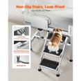 thumbnail image 3 of 34" Dog Grooming Bath Tub Stainless Steel w Stairs Faucet Showerhead, 3 of 6