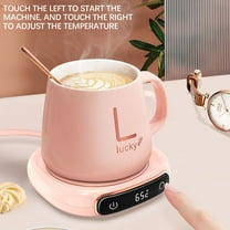 Mug Warmer for Desk,Coffee Mug Warmer,Mug Heater,with Automatic Shut Off and Tempe Setting,Gift for Men,Home Office Water Tea Coffee Milk Warmer Pad,Intelligent Heating Pad