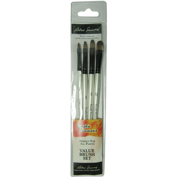 Simply Simmons Brush Set, Just Filberts