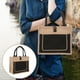 thumbnail image 2 of Bolsa de mano con botones, grande, con asas, reutilizable, para compras, 2 of 7