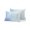 Cobalt Blue, Denim, Ice Blue, White, variant on Outdoor Pillows Waterproof, Blue Polka Dots Bedding Throw Pillows with Insert for Couch Sofa Bed, Modern Abstract Art Ombre 18x18 Inch Pillowcases Decorative Camping Patio Pillow Set of 1