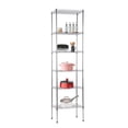 thumbnail image 1 of Estantería de almacenamiento BestOffice de 6 niveles, cromada y ajustable, 1 of 7