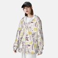 thumbnail image 4 of Yiaed Lavender Flowers Print Sun Shirts UPF 50+ Protection Hoodie Rash Guard Shirt UV Shirt Long Sleeve Fishing Outdoor Lightweightase-Large, 4 of 7