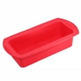 thumbnail image 2 of Injueey Molde para tostadas de pastel, molde de silicona para pan, panadería casera, repostería, bandeja para hornear, herramienta para hornear en la Herramientas y accesorios para hornear rojo Injueey HA9120-01B, 2 of 6