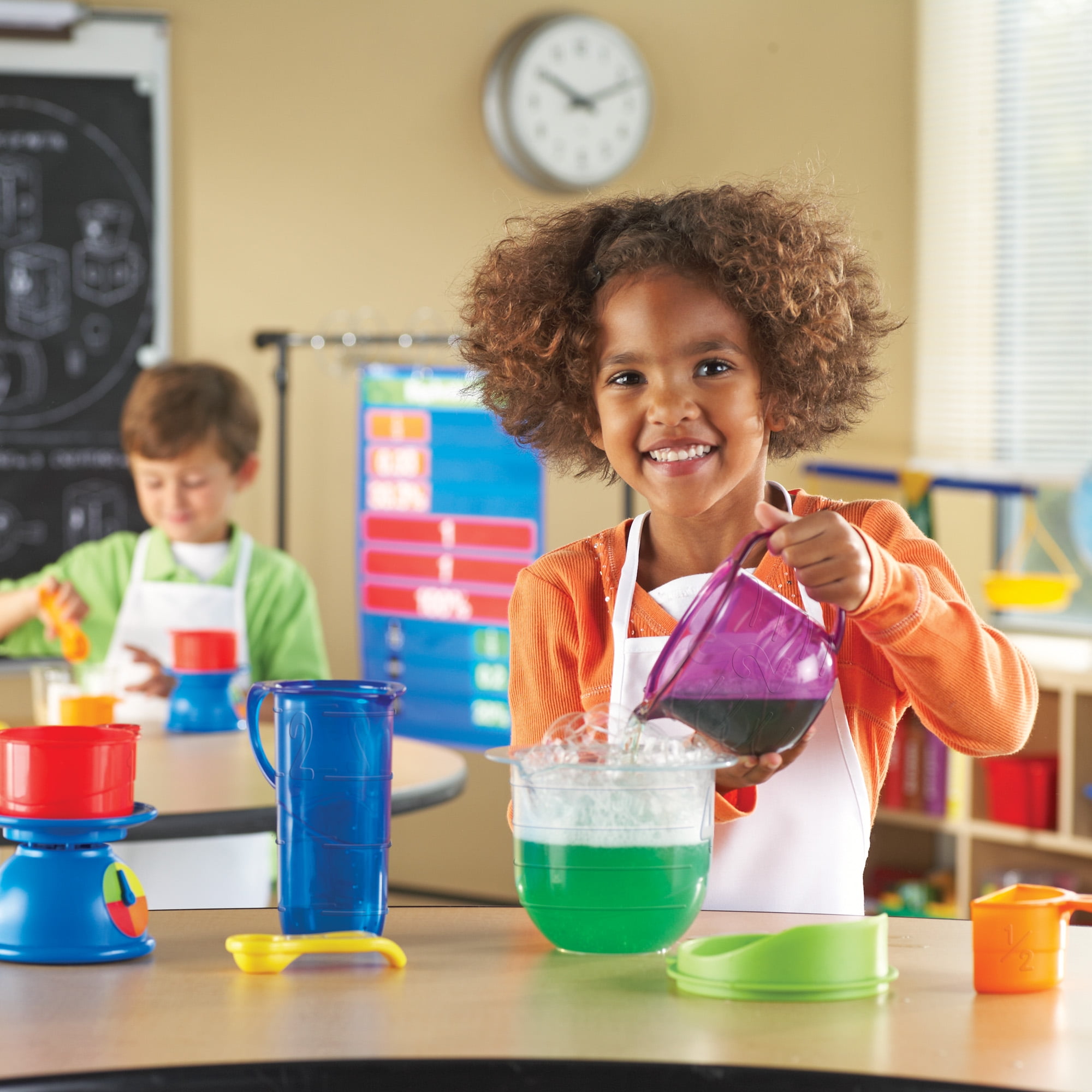 Learning Resources Mix And Measure Activity Set, STEM Kits Preschool Toys Boys Girls Ages 4 5 6+