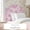 Pink, variant on Urban Shop Pink Foam Headboard for Twin Bed, Kids, Teens & Dorms