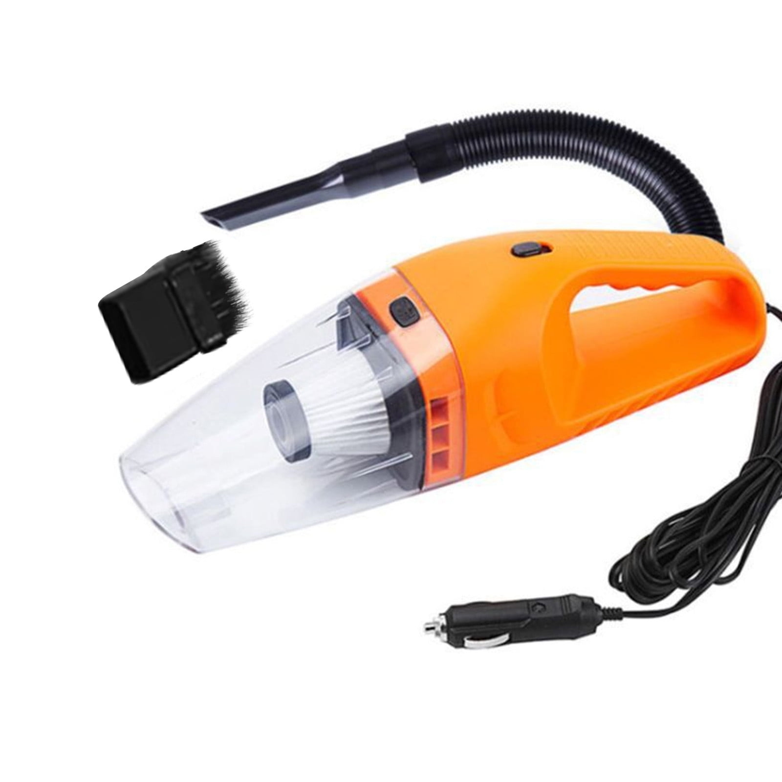 High-Power 120W Wet and Dry Hose Vacuum Cleaner, Vehicle Mounted Strong Suction for Car, Home and Upholstery, Multi-Use Nozzle, Portable Heavy-Duty Vacuum, Efficient Dirt Removal
