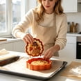 thumbnail image 5 of Fall Mini Pie Mold, Reusable Embossed Hand Pie Molds, Dough Presser Pocket Pie Maker for Thanksgiving Baking, Mini Pastry Shaper for Home Bakers, Turkey, 5 of 7