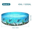 thumbnail image 2 of Graflsoa Durable PVC Kids Foldable Outdoor Pool - Eco-Friendly, No Inflation Needed, Bright Designs for Summer Fun, Multiple Sizes Available, 2 of 6