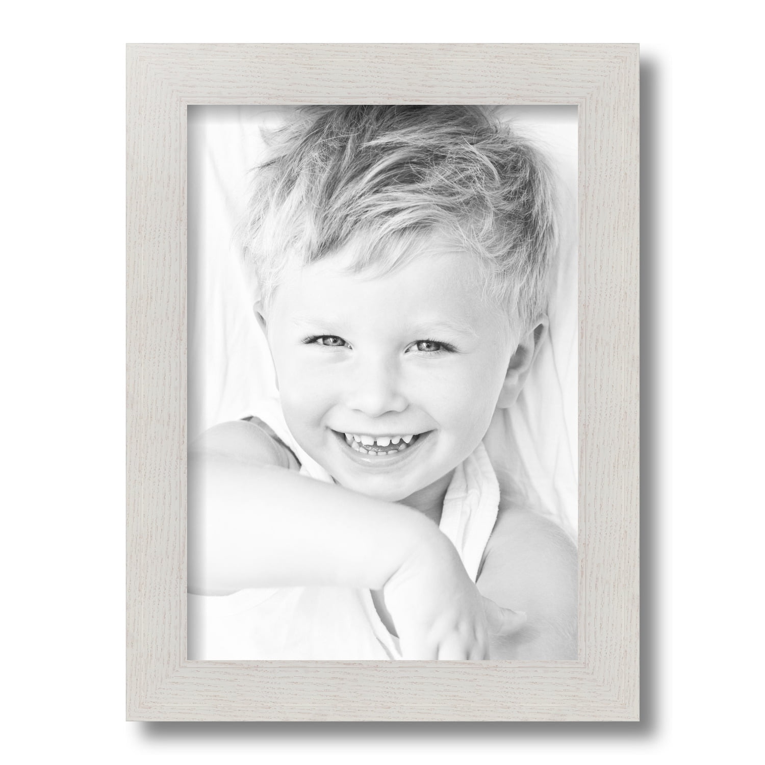 ArtToFrames 4x10 inch Contrast Grey Picture Frame, Gray Wood Poster Frame  (4930) 