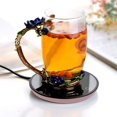 thumbnail image 3 of Chauffe-tasse, Tapis Chauffant Électrique Portable Étanche pour Tasse à Café Thé, 3 of 5