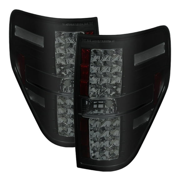 Spyder Ford F150 09-14 LED Tail Lights - Black Smoke