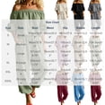 thumbnail image 3 of Women Solid Linen Cotton off the Shoulder Jumpsuit, 3/4 Sleeve Elastic Waist Cuffed Capri Rompers with Side Pockets Summer Beach Vacation Casual One Piece Outfit Green XL(XL), 3 of 6