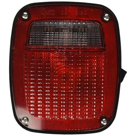 Grote 53792 Ford Stop Tail Turn Box Light (LH w/ License Window)