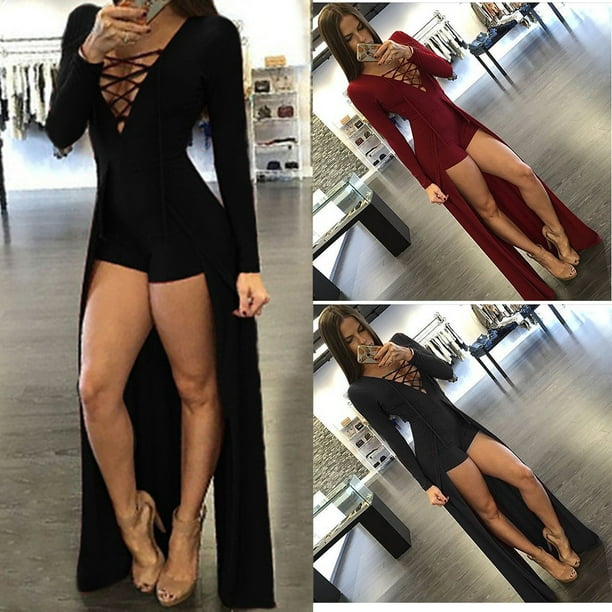 Maxi hotsell dress jumpsuit