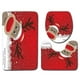 thumbnail image 1 of Alfombrilla de baño de Navidad Tapa de pedestal Cubierta de asiento de inodoro Juego de alfombras de Navidad de Papá Noel antideslizante - E Kuyhfg Bienvenido a Kuyhfg, 1 of 3