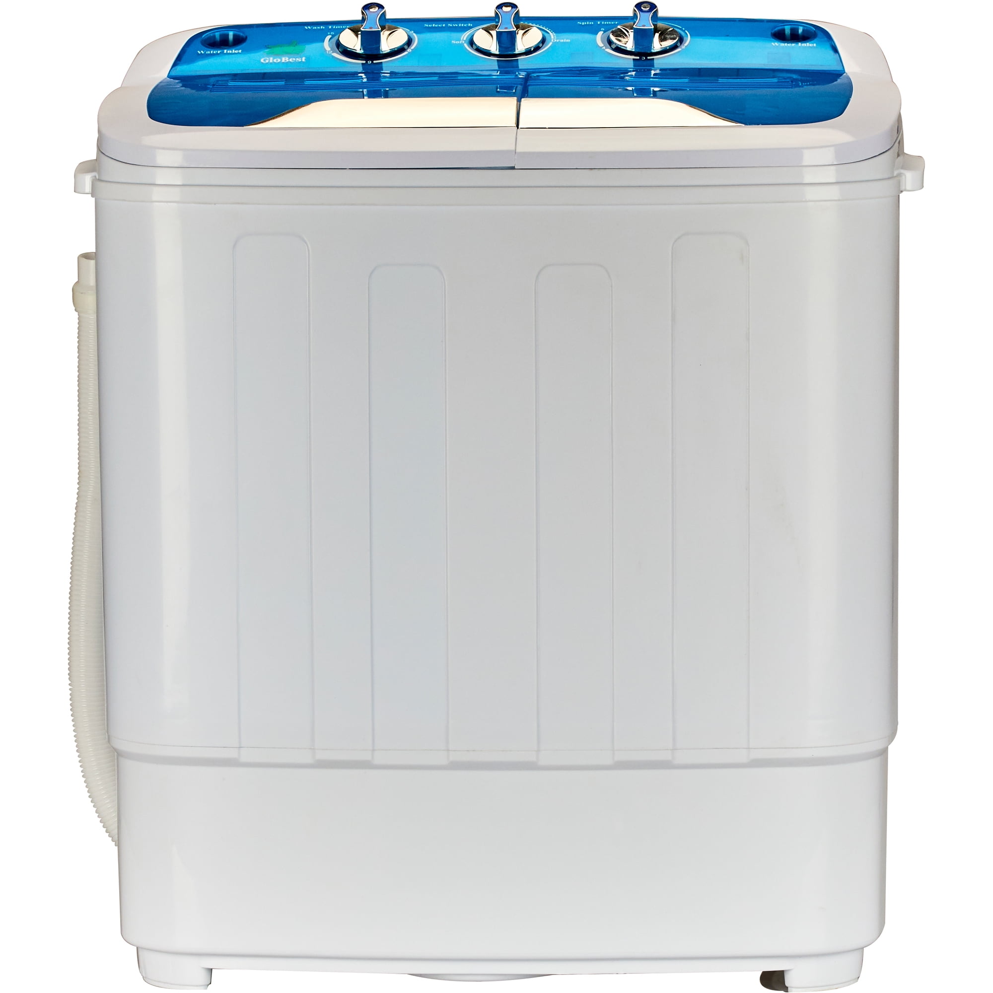 GloBest Portable Washing Machine Twin Tub Washer Machine with 12.4lbs