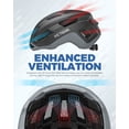 thumbnail image 5 of VICTGOAL Adult Bike Helmet for Men Women, Lightweight Adjustable Road Bicycle Helmet with Magnetic Buckle for Commuting and Cycling, 5 of 7