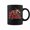 Light Blue, variant on Christmas Highland Cow Heifer Red Xmas Tree Truck Coffee Mugs