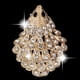 thumbnail image 4 of Accesorio de disfraz Fernando Broche de erizo Plata Oro 4x2.8cm, 4 of 8