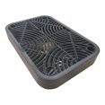 thumbnail image 1 of Caja de para gatitos, tabla para pies, se mantiene ordenada, antideslizante, fácil de limpiar, lavable, práctica, portátil, accesorio para caja Negro, 1 of 8
