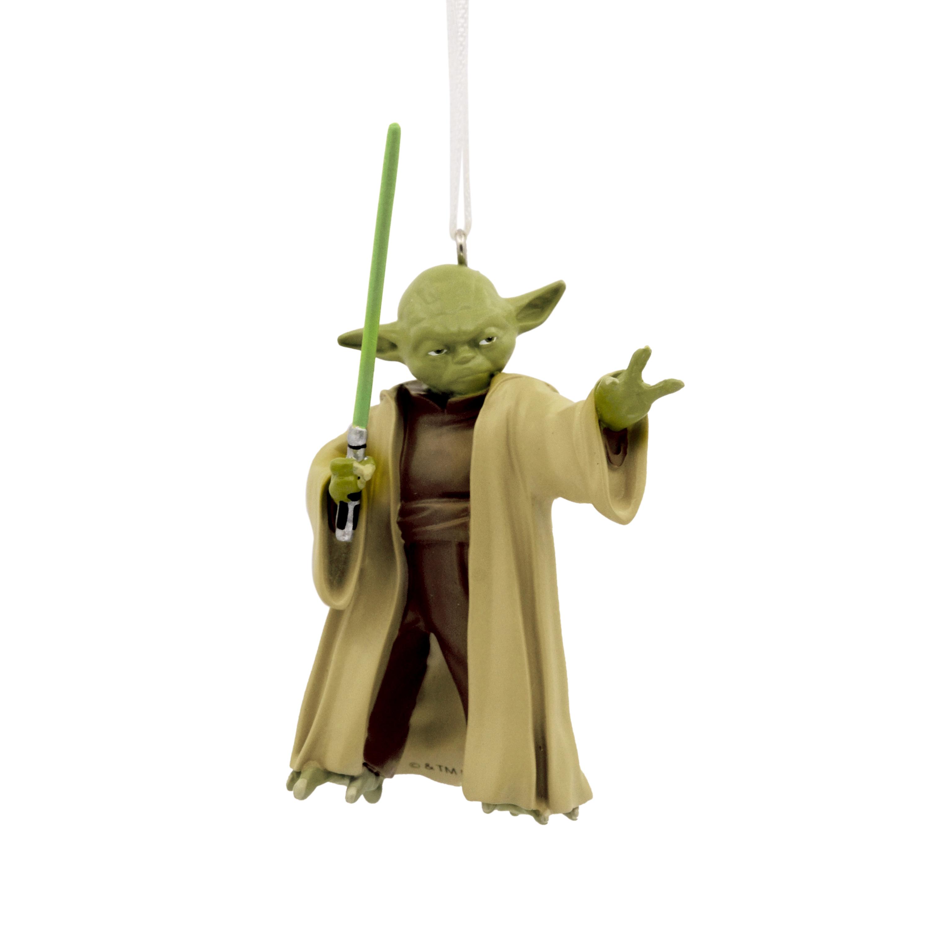 Hallmark Star Wars Yoda With Lightsaber Christmas Ornaments Walmart Hallmark Star Wars Yoda With Lightsaber Christmas Ornaments Walmart
