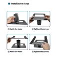thumbnail image 5 of Adjustable Laptop Stand for Desk, Computer Stand, Ergonomic Laptop Riser Holder, 5 of 5