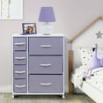 thumbnail image 2 of 7 Drawers Chest Dresser - Purple, 2 of 7