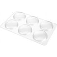 thumbnail image 2 of Door Knob Wall Shield, 6PCS Transparent Round Soft Rubber Wall Protector Self Adhesive Door Handle Bumper (Small Round 1.57" 6PCS, Clear), 2 of 8