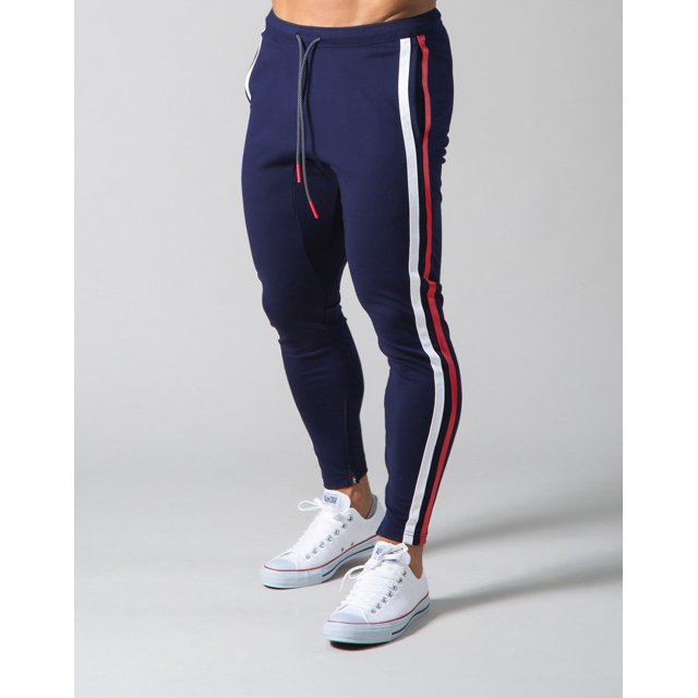 OmicGot Men's Workout Jogger Pants Gym Bodybuilding Running Trousers Pockets