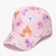 thumbnail image 6 of Karoyedx Toddler Baseball Cap Baseball Hat for Toddler Girls Cute Embroidered Adjustable Vintage Washed Kids Baseball Cap Pink Size,2-6 Years, 6 of 7