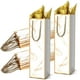 thumbnail image 1 of Bolsa de regalo para vino Fingertip WD, paquete de 20 con asas y papel de seda, 1 of 8